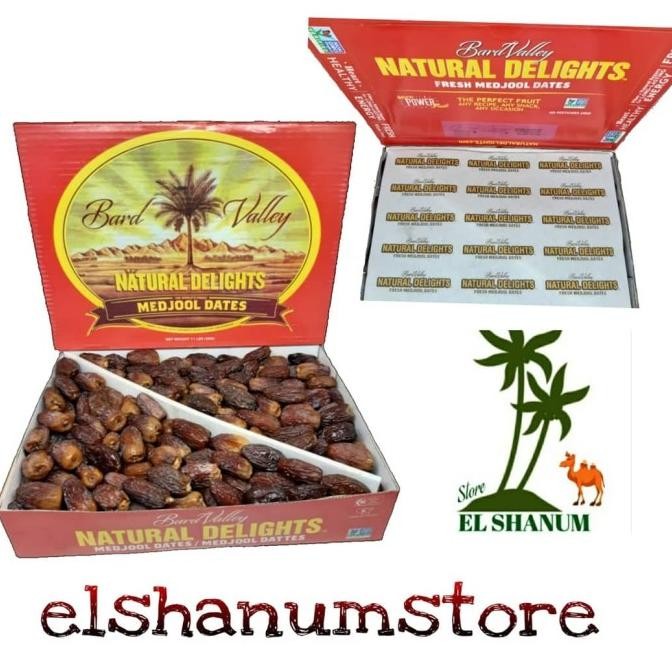 

Kurma Medjool Natural Delight 5Kg / Medjool California /Oleh Oleh Haji Qwertystore322