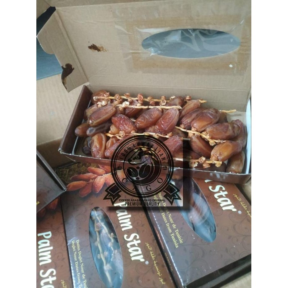 

Kurma Palm Star Tunisia 1 Dus (Isi : 12 Pack) Fresh Import Rayansani376