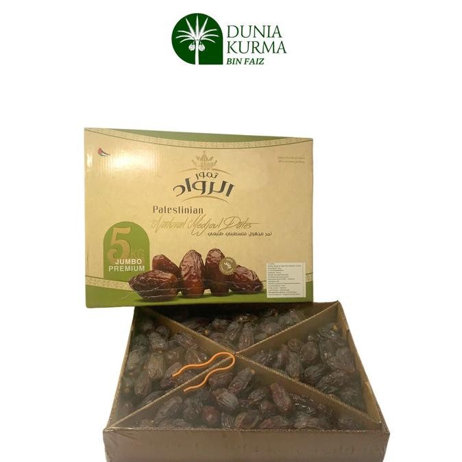 

Kurma Al Rowad Medjool Palestine 5 Kg Jumbo Qwertystore322
