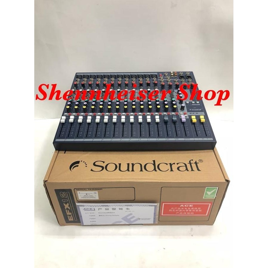 Promo Promo Mixer Audio Murah Soundcraft Efx 12 Best Quality