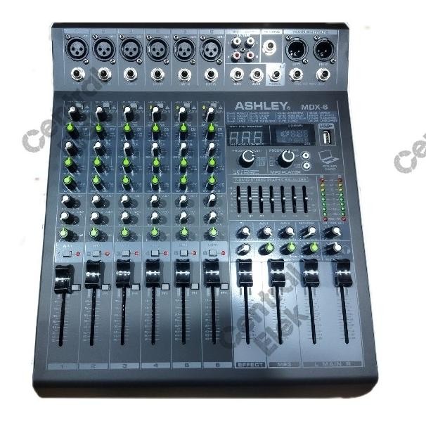 Murah Mixer Ashley Mdx6 Original Ashley Mdx 6 6Channel