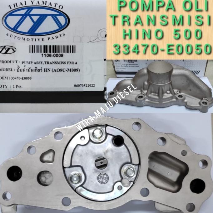 33470-E0050 Pump Assy Pompa Oli Transmisi Hino 500 M009 Thailand Terlaris