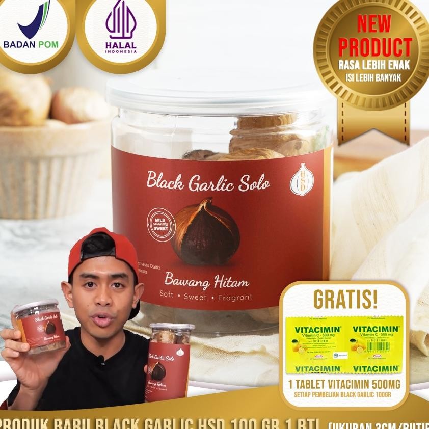 

Bawang Hitam Hd 100 Gr Food Untu Eehatan Imunita