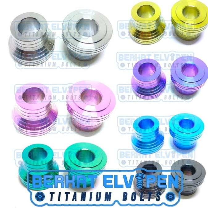 Promo Boshing Bushing Titanium As Roda Gearbox Depan Pcx 150 160 Adv Grade 5 COD