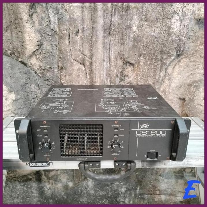 | PHO | PEAVEY CS800 POWER AMPLIFIER - ORIGINAL USA