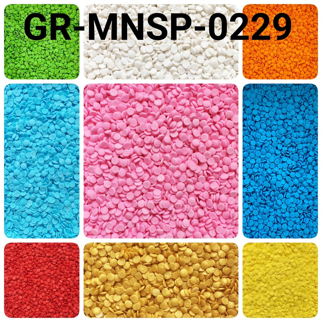 

GR-MNSP-0229 Sprinkles trimit springkel 10gr confetti emas putih hijau (SPRINKLES)