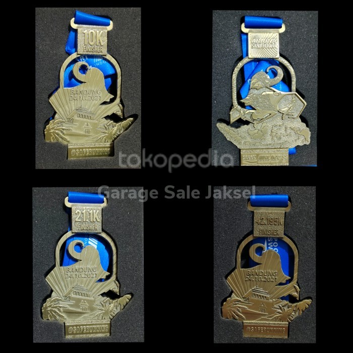 TERBARU MEDALI POCARI SWEAT RUN VIRTUAL 2021 HOT SALE