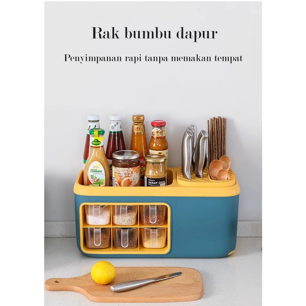 Terfavorit !!! Rak Dapur Susun Plastik Rak Bumbu Dapur Plastik Rak Botol Bumbu Rak Meja Makan