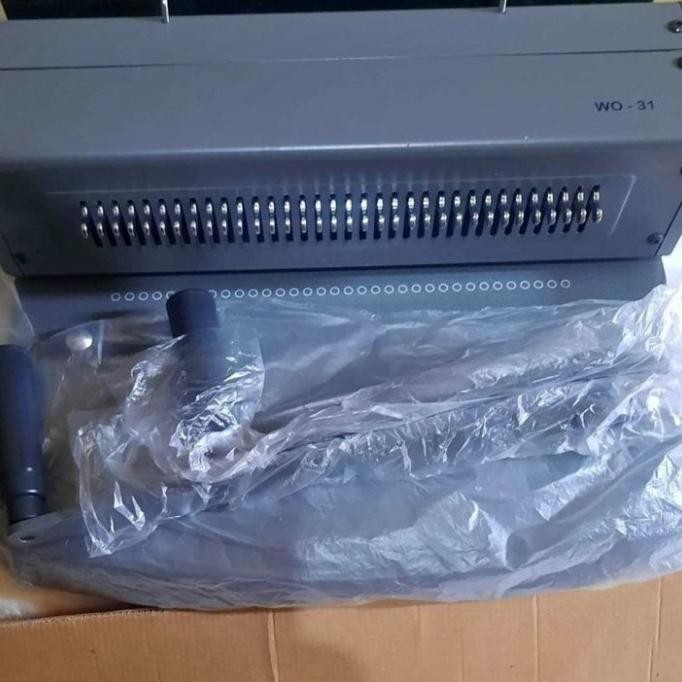 

Promo MESIN JILID SPIRAL KAWAT LUBANG BULAT KECIL A4 COD