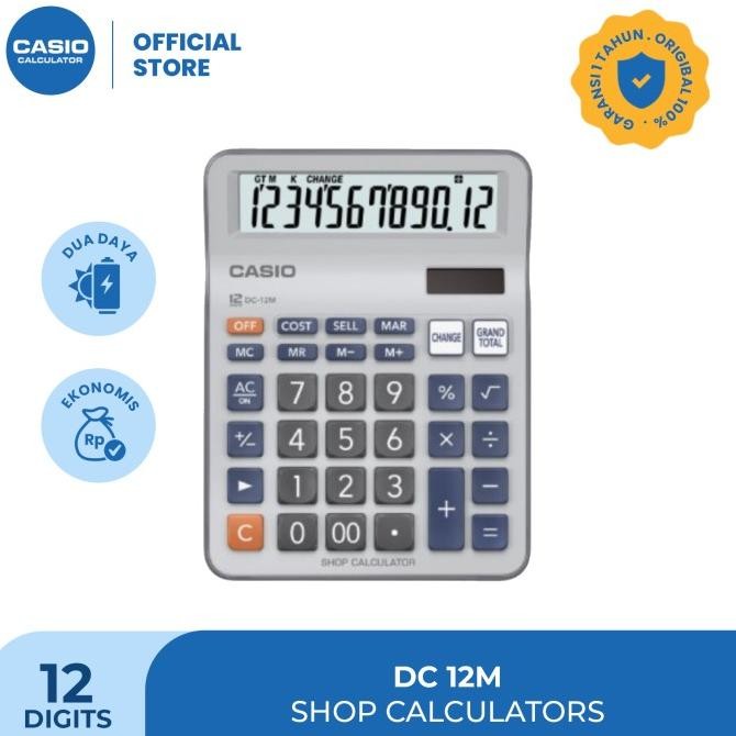 

Casio Shop Calculator DC-12M