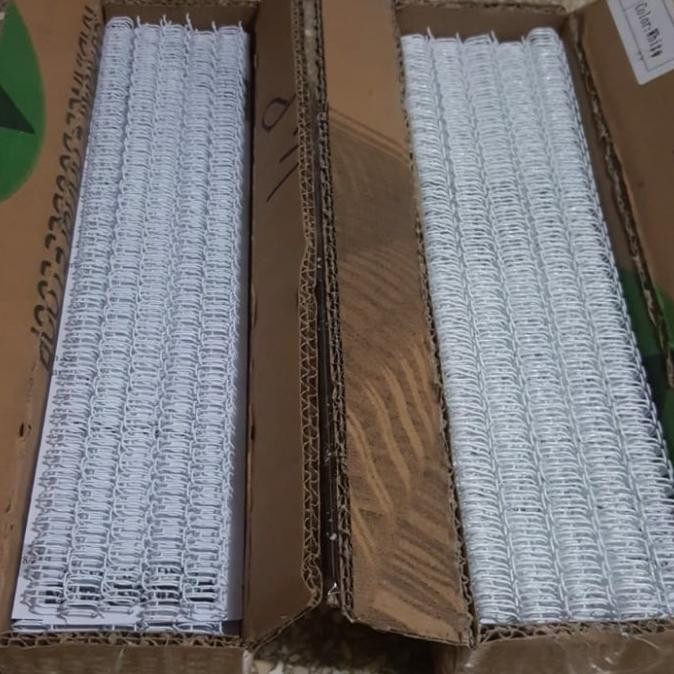 

Promo Ring Jilid Kawat Spiral 1" F4 26Lubang Pitch 2:1 25,4mm O Binding Wire COD
