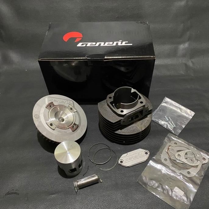 Blok block head piston silinder vespa pts racing generic 136cc set lgk
