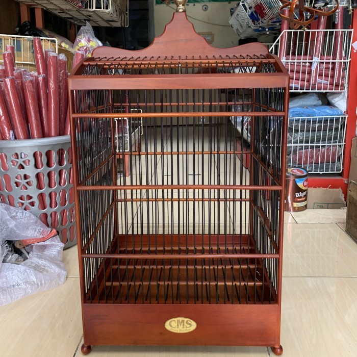 SANGKAR KANDANG KOTAK CMS COKLAT NO 3