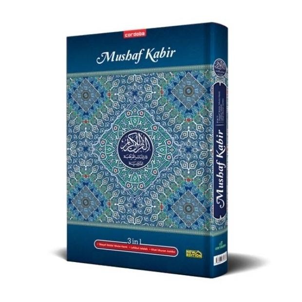 BIG SALE AL-QURAN JUMBO MUSHAF KABIR 3IN1 