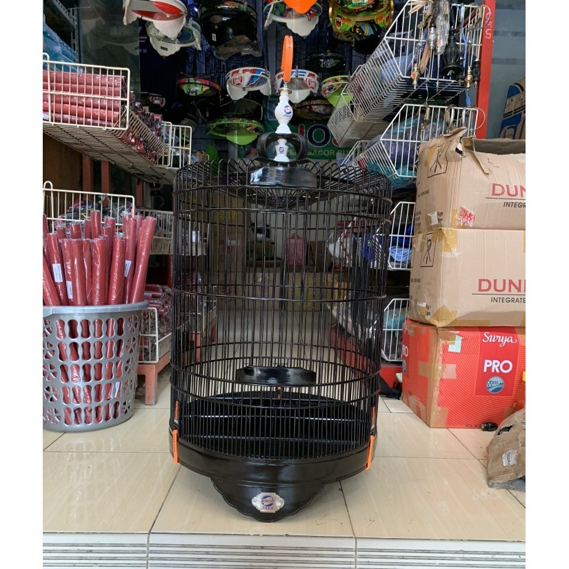 SANGKAR KANDANG BURUNG MURAI EBOD KACER POKSAY JALAK BALI HITAM NO 4