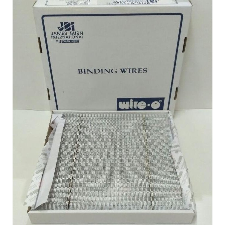 

Promo Spiral Kawat A4 3:1 No. 7 (7/16") JBI - Putih (Box Isi 100 Batang) COD