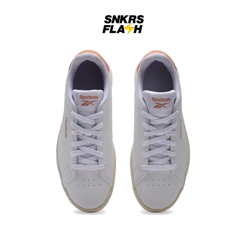 REEBOK Court Clean White Gold Sepatu Sneakers Wanita - 100202607 - Size 37.5