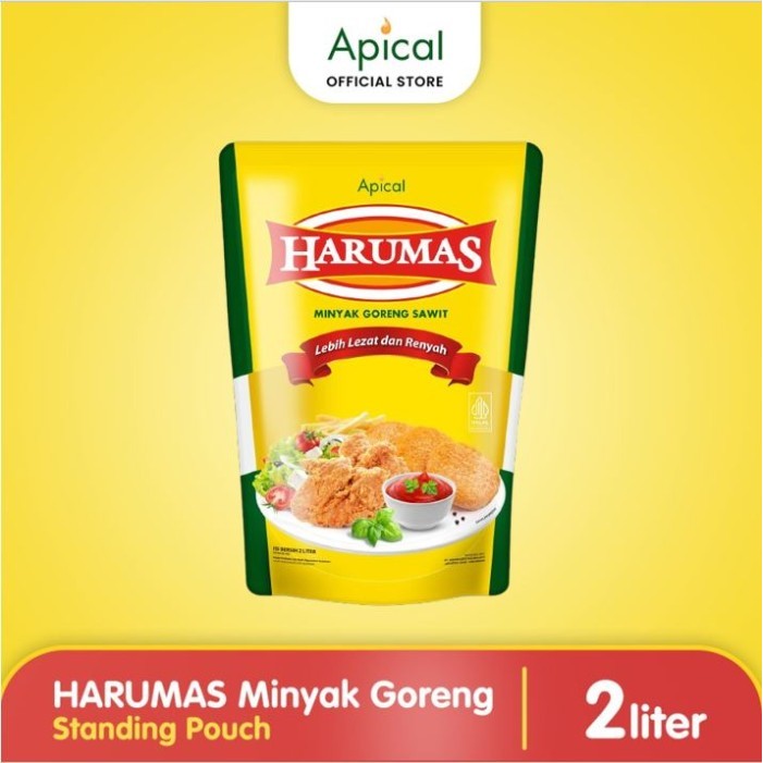 

Harumas Minyak Goreng Standing Pouch 2L Best Seller