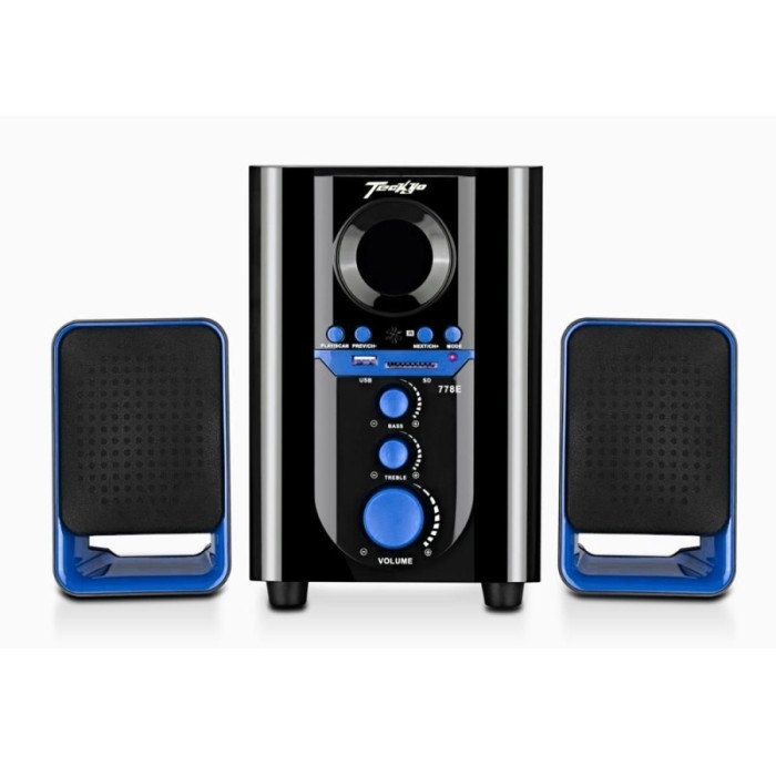 Speaker Aktif GMC Teckyo 778E Bluetooth Subwoofer Terbaru Berkualitas