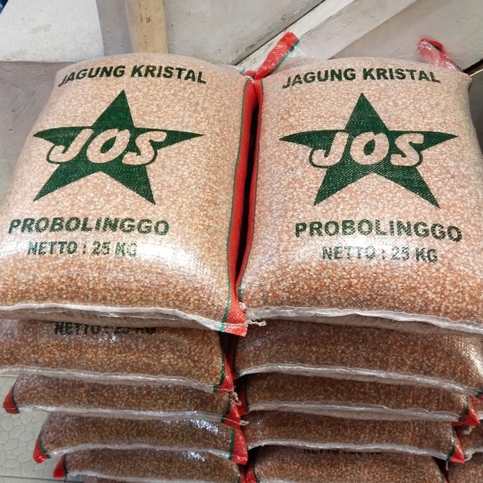 jagung kristal 25 kg burung