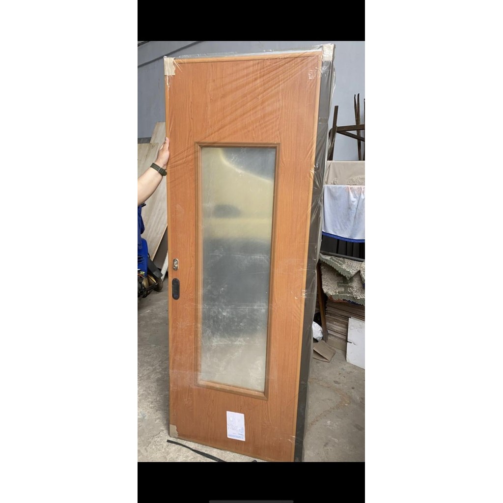 Pintu Pvc Motif Cermin Sliding Door Betaaleollshop