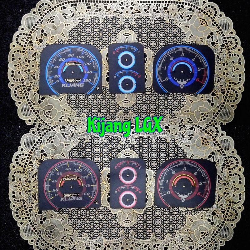 Papan speedometer variasi mobil kijang lgx