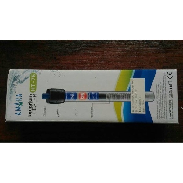 TERBARU aquarium heater amara ht 75 watt