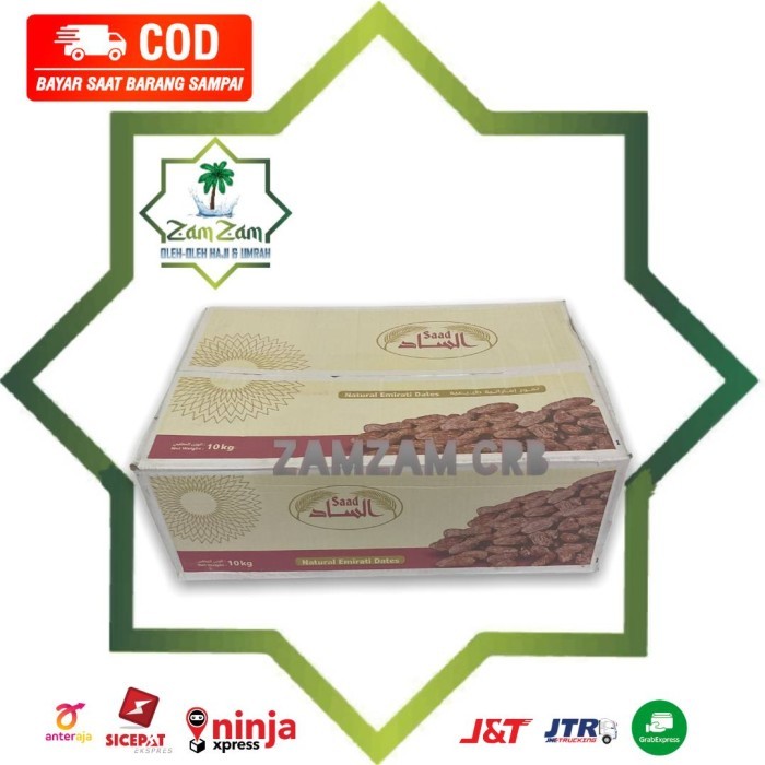 

Kurma Sayer Saad 10 Kg Original Halal - Sa'ad Sayer 10 Kilogram