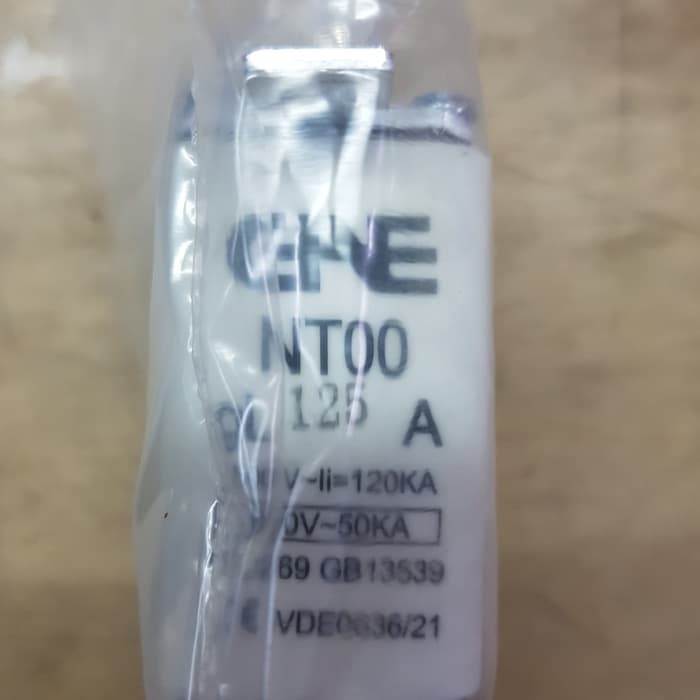 Terlaris GAE NT / NH Fuse Sekering / Sekring NT00 / NT-00 100A / 100 Ampere SALE