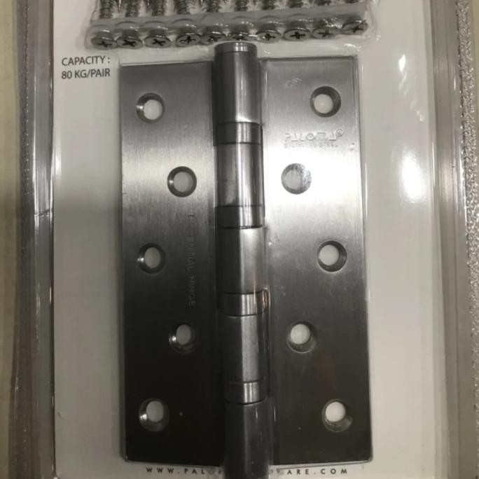 Engsel Pintu 5 Inch 3Mm Paloma Stainless Bhp 414 Original Dan Terpercaya