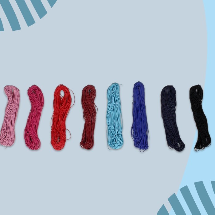 HOT SALE Tali Kulit Kepang/Tali Gelang Kulit/ Tali Pinggang Kepang 3mm CD 8002