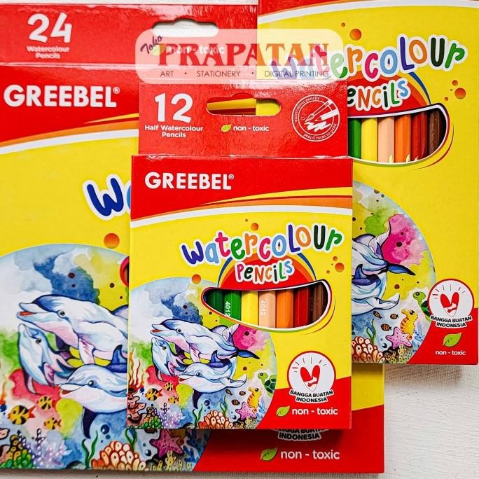 

$+$+$+$+] Pensil Warna Greebel WATERCOLOR | Watercolor Pencil