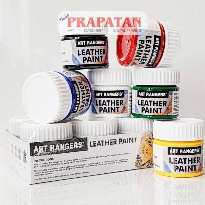

~~~~~] Art Rangers Acrylic Leather Paint 6x30ml PA44 | Cat Bahan Kulit