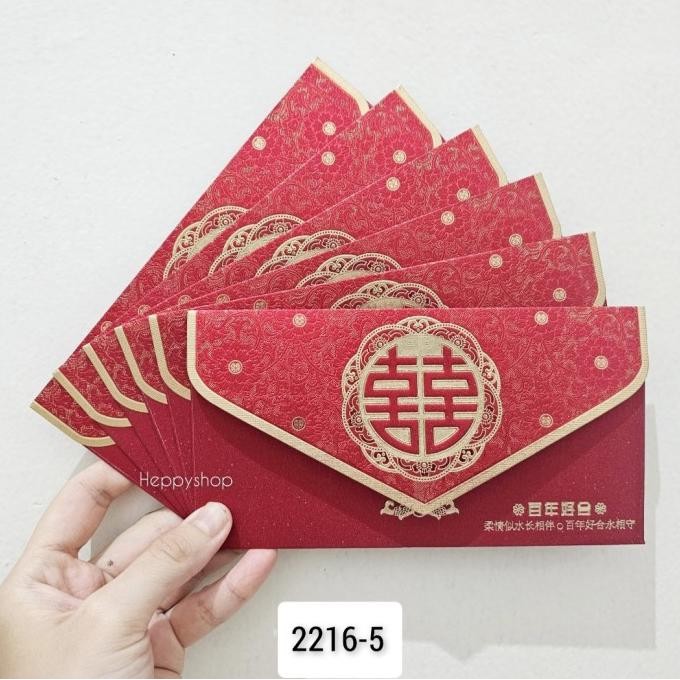 

Buruan serbu] Angpao Shuang Xi Panjang Maroon, Angpao Wedding