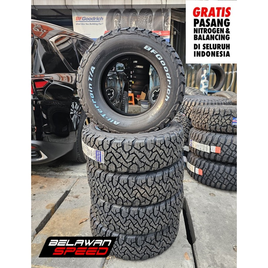 BAN BF GOODRICH 225 70 R16 KO3 ALL TRAIN T/A TAHUN PRODUKSI MUDA JIMNY ESCUDO K4TANA DLL