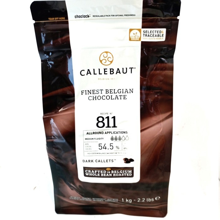 

Callebaut 811 dark chocolate 1kg