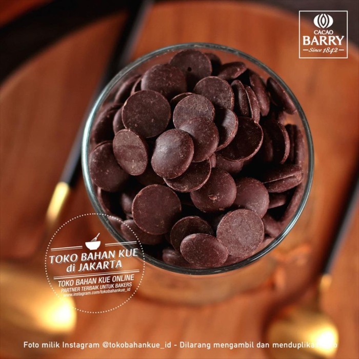 

Cacao Barry Extra Bitter GUAYAQUIL 250gr 64% Dark Chocolate Couverture