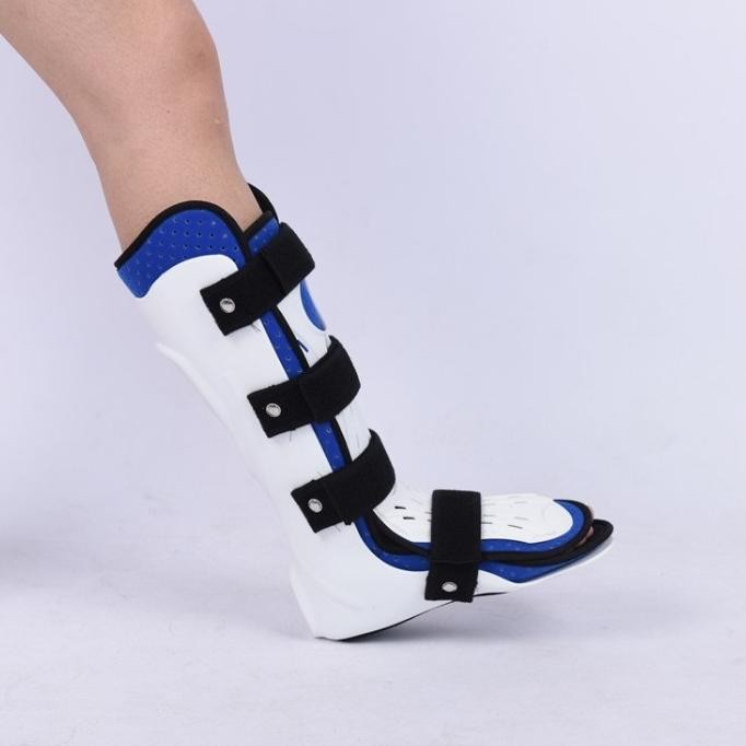 AFO Sepatu Patah Tulang Kaki Tinggi 23-40 cm Dengan Pelat Pelindung Penyangga Tulang Kaki Pengganti 