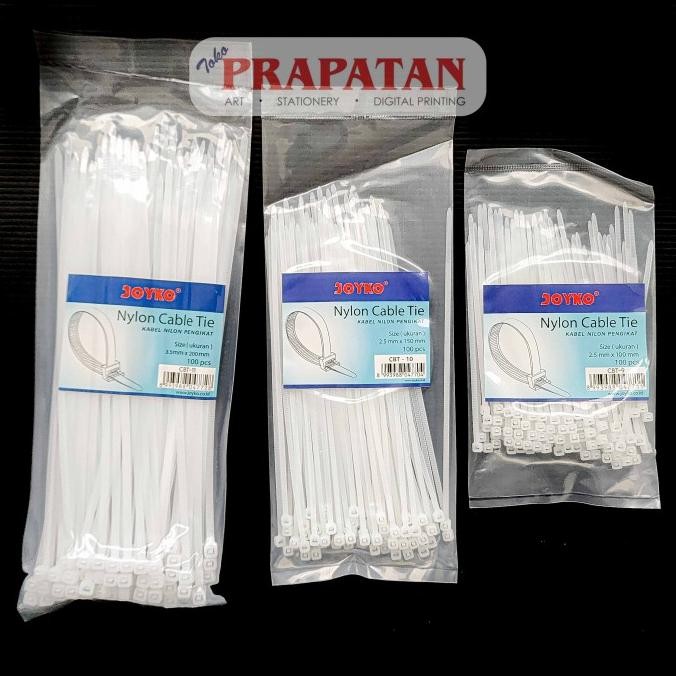 

langsung order saja] Joyko Cable Ties Nylon Cable Tie CBT | Kabel Nilon Pengikat