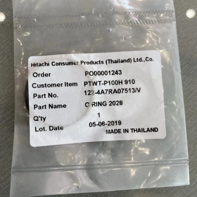 ------] Sparepart Pompa Air Hitachi Oring 2028 WTP WMP 130 180 230 280 250 gx