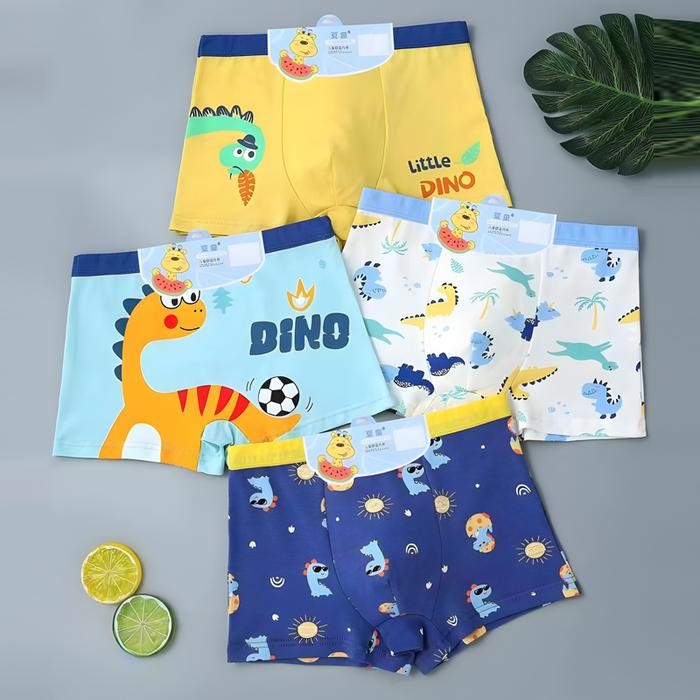 Celana Dalam Anak Laki Laki Import 2-14 Tahun /Celana Dalam Anak Cowok /Boxer Anak Laki Laki 1 Lusin