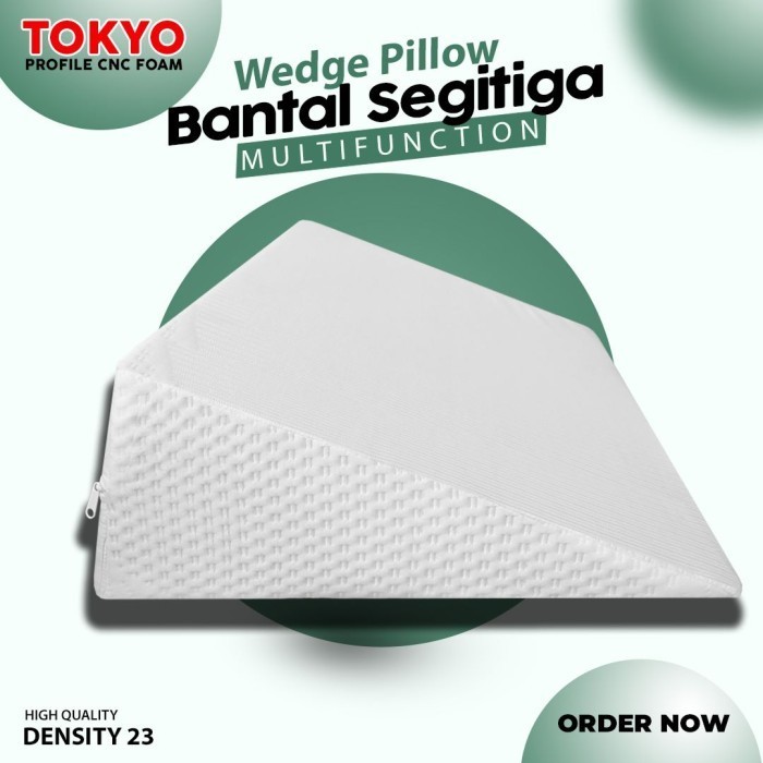 Bantal Kesehatan Segitiga Multifungsi / Bantal Asam Lambung