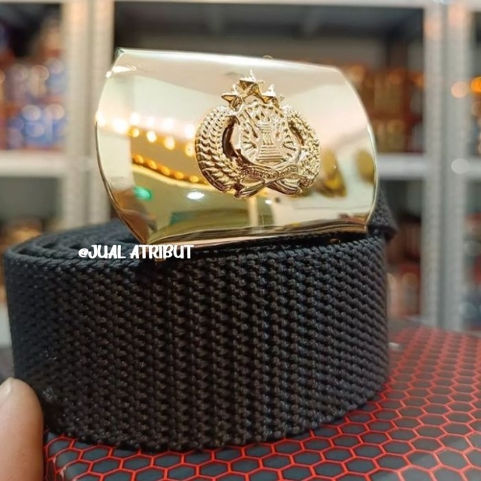 Sabuk PDH POLRI Gesper Ikat pinggang PDH POLRI Exclusive