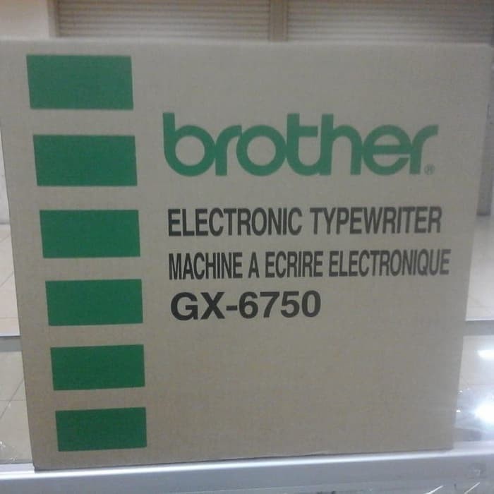 BROTHER GX-6750 Mesin Ketik Listrik - Electronic Typewriter GX6750