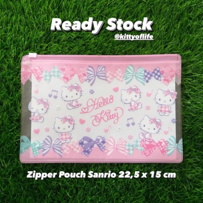 

Zipper Pouch PVC Sanrio Original Hello Kitty