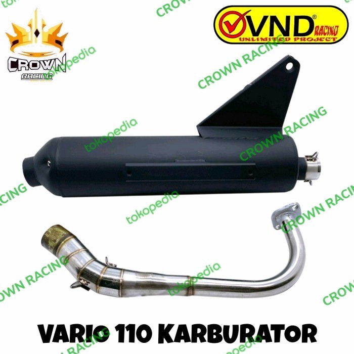 Knalpot Tsukigi Vnd Vario 110 Karbu / Techno 110