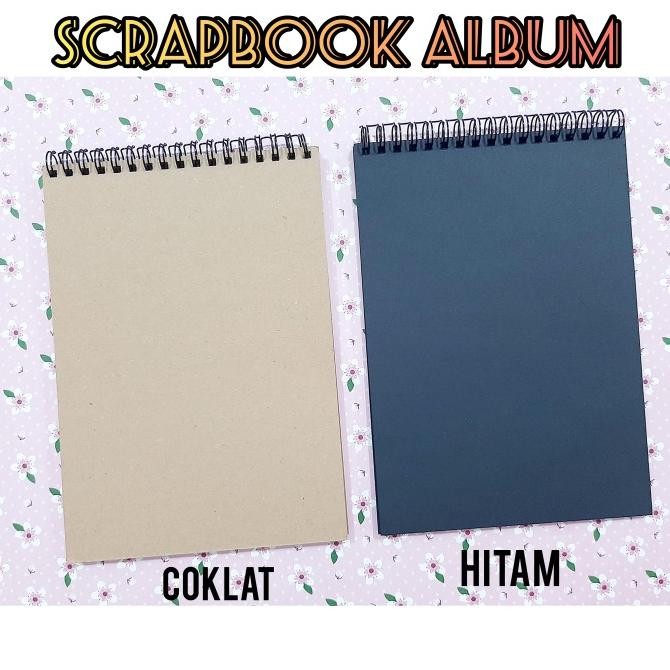 

Produk Unggulan] Scrapbook Album Ukuran A5 Journal, Notebook, Diary, Buku Catatan