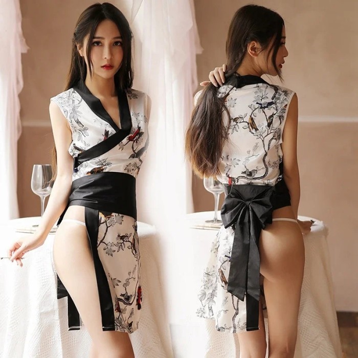 FREE ONGKIR lingerie dress cheongsam chemise Qipao jepang silk