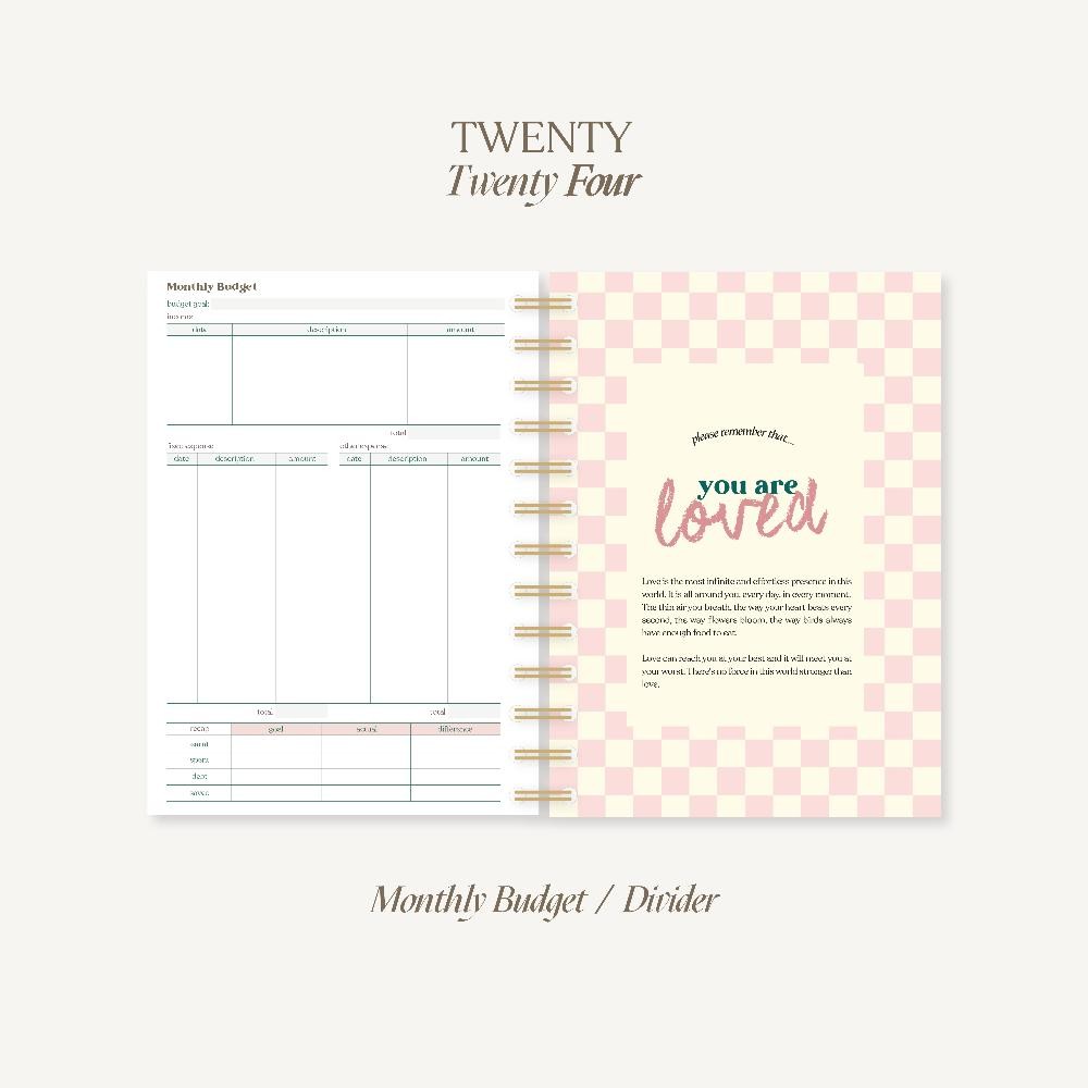 

TERLARIS Paperie Lab - 2024 Weekly Planner Agenda NI06
