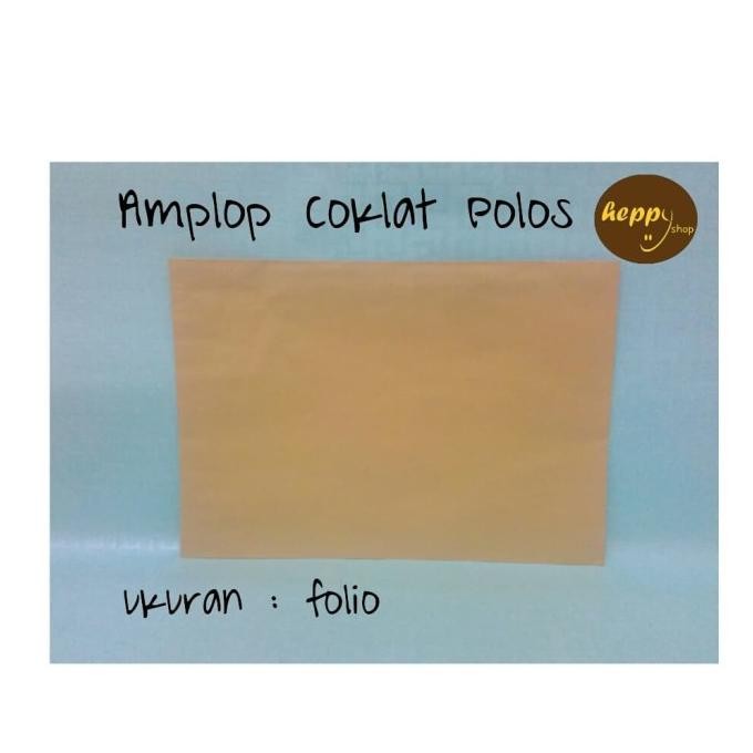 

Produk Terbaik] Amplop Coklat Folio